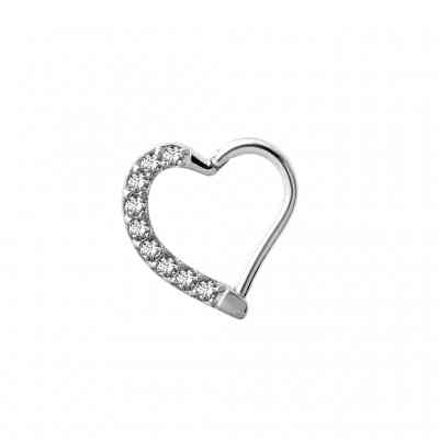 HEART RING (PAVE SETTING) S/S