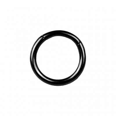 CLICKER RING BLACK PVD