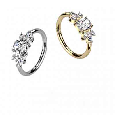 MARQUISE LEAF CLICKER