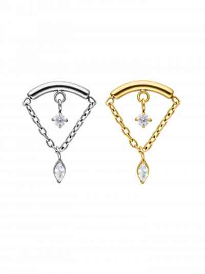 DOUBLE JEWELLED HIDDEN HELIX