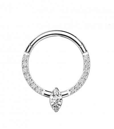 MARQUISE CZ WITH PAVED CZ SIDES